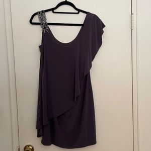 Gun metal grey dress